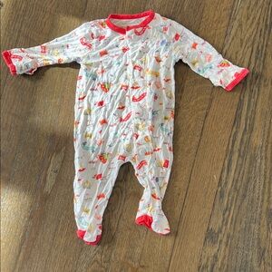 Magnetic Me White and Red Kids One Piece